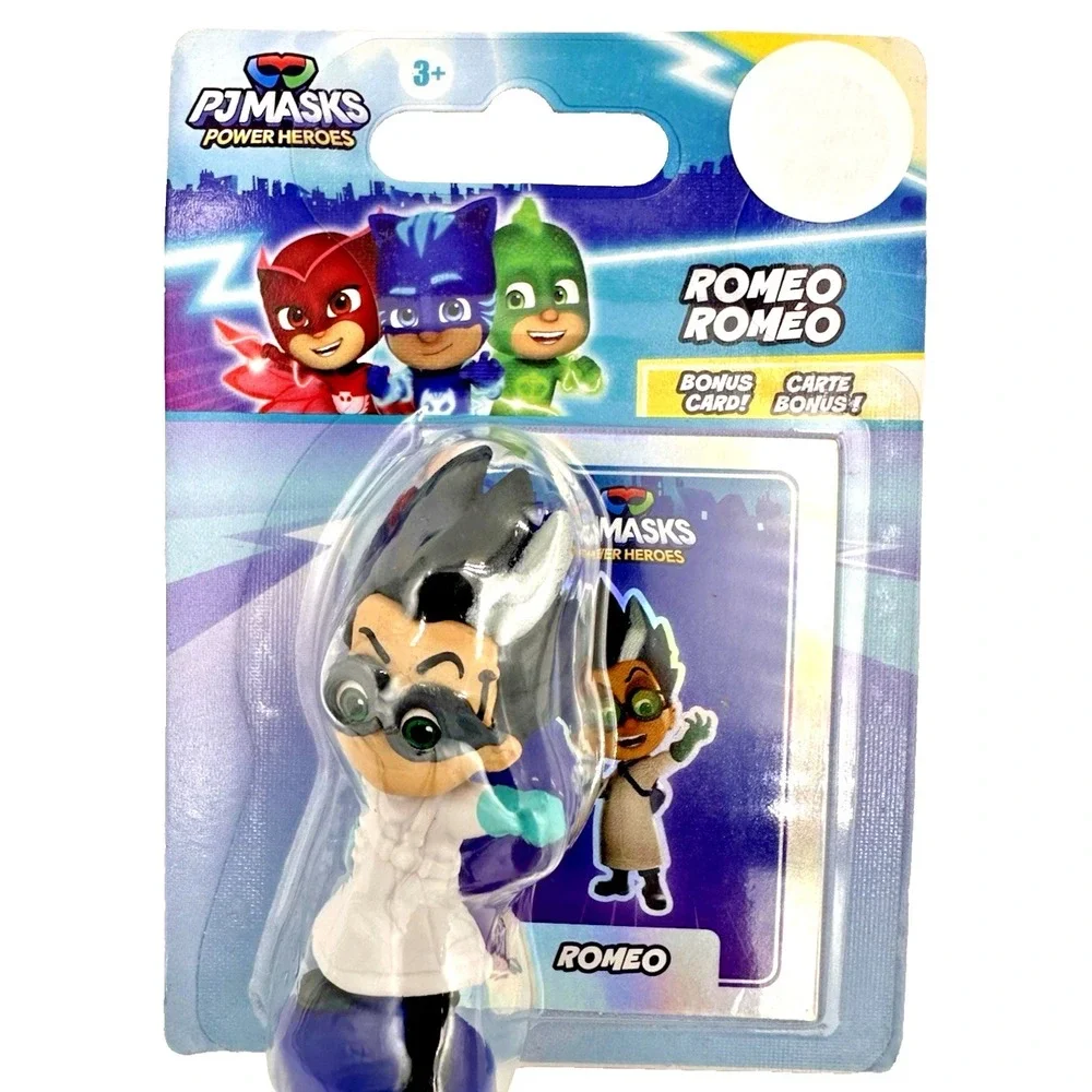 PJ Masks Power Heroes Buildable Heroes Romeo Action Figure Easy to Assemble NIB